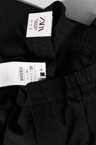 Pantaloni scurți de bărbați Zara, Mărime M, Culoare Negru, Preț 52,96 Lei