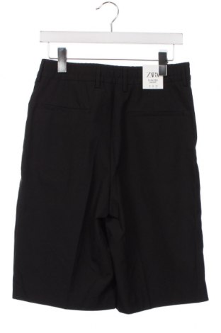Мъжки къс панталон Zara, Размер S, Цвят Черен, Цена 16,10 лв.