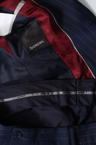 Ανδρικό κοστούμι Andrews, Μέγεθος S, Χρώμα Μπλέ, Τιμή 53,71 €