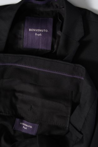 Ανδρικό κοστούμι Benvenuto, Μέγεθος L, Χρώμα Μαύρο, Τιμή 84,12 €