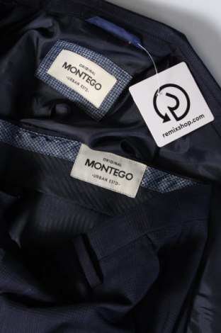 Pánsky oblek  Montego, Veľkosť L, Farba Modrá, Cena  45,00 €