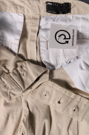 Pantaloni de bărbați ASOS, Mărime M, Culoare Ecru, Preț 31,02 Lei