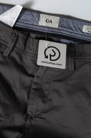 Мъжки панталон C&A, Размер M, Цвят Сив, Цена 9,86 лв.