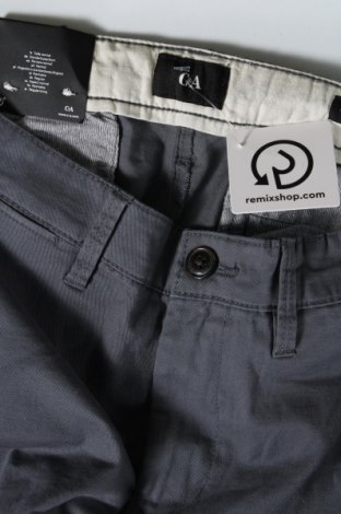 Мъжки панталон C&A, Размер L, Цвят Сив, Цена 46,00 лв.