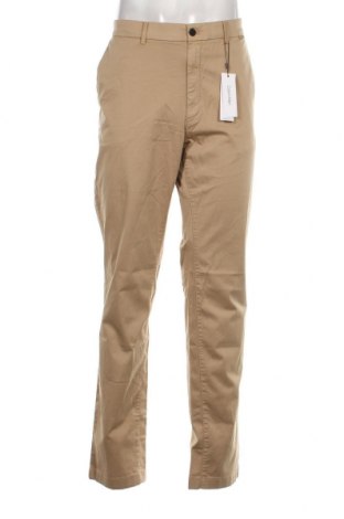 Pantaloni de bărbați Calvin Klein, Mărime XL, Culoare Bej, Preț 322,50 Lei