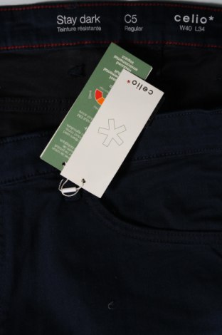 Pantaloni de bărbați Celio, Mărime XL, Culoare Albastru, Preț 151,32 Lei