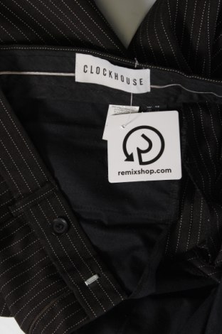 Мъжки панталон Clockhouse, Размер M, Цвят Черен, Цена 9,28 лв.