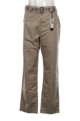 Pantaloni de bărbați Diesel, Mărime XL, Culoare Bej, Preț 978,75 Lei