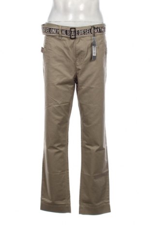 Pantaloni de bărbați Diesel, Mărime L, Culoare Bej, Preț 1.812,50 Lei
