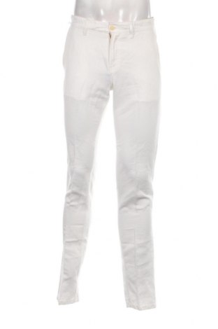 Мъжки панталон Faconnable, Размер M, Цвят Бял, Цена 210,82 лв.