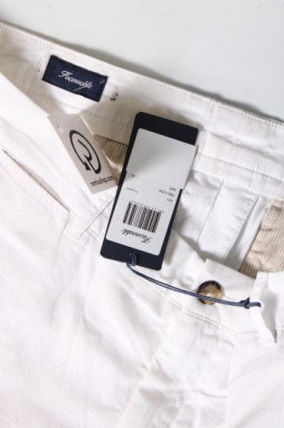 Męskie spodnie Faconnable, Rozmiar XL, Kolor Biały, Cena 548,39 zł