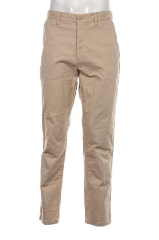 Мъжки панталон H&M, Размер L, Цвят Бежов, Цена 14,50 лв.