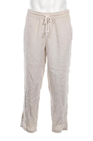 Pantaloni de bărbați H&M, Mărime L, Culoare Ecru, Preț 117,00 Lei
