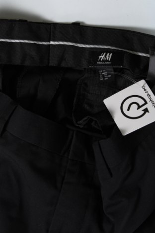 Мъжки панталон H&M, Размер L, Цвят Черен, Цена 9,86 лв.