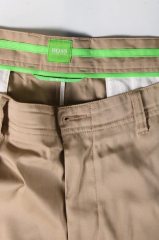 Męskie spodnie Boss Green, Rozmiar XL, Kolor Beżowy, Cena 162,13 zł