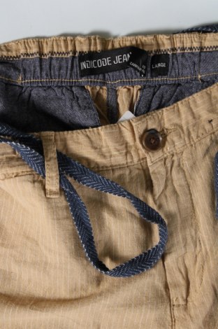 Мъжки панталон Indicode, Размер M, Цвят Бежов, Цена 41,00 лв.