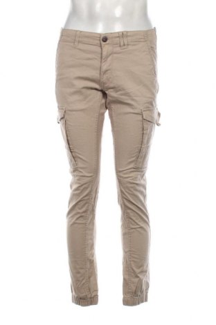 Мъжки панталон Jack & Jones, Размер M, Цвят Бежов, Цена 14,35 лв.