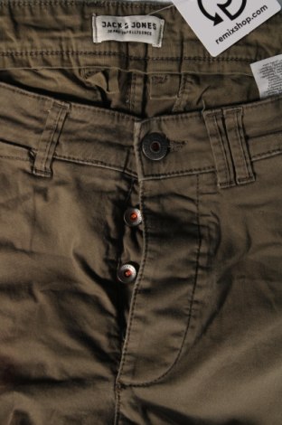 Ανδρικό παντελόνι Jack & Jones, Μέγεθος M, Χρώμα Πράσινο, Τιμή 5,83 €