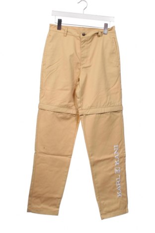 Мъжки панталон Karl Kani, Размер S, Цвят Бежов, Цена 63,00 лв.