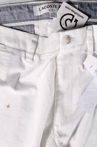 Ανδρικό παντελόνι Lacoste, Μέγεθος XL, Χρώμα Λευκό, Τιμή 59,94 €