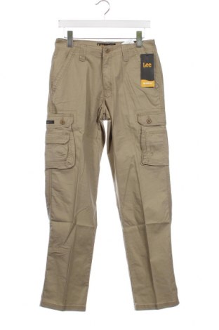 Pantaloni de bărbați Lee, Mărime S, Culoare Bej, Preț 207,24 Lei