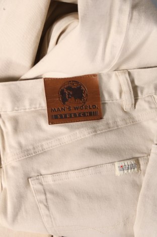 Мъжки панталон Man's World, Размер M, Цвят Бежов, Цена 15,74 лв.