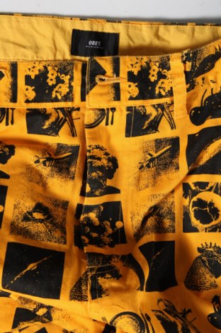 Ανδρικό παντελόνι Obey, Μέγεθος M, Χρώμα Κίτρινο, Τιμή 38,35 €