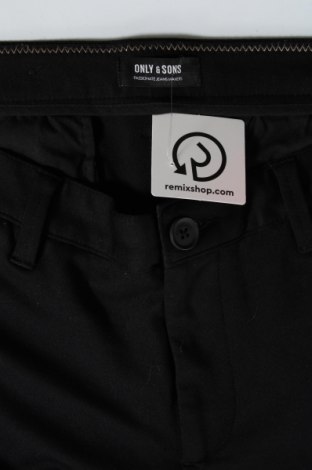 Мъжки панталон Only & Sons, Размер L, Цвят Черен, Цена 28,52 лв.