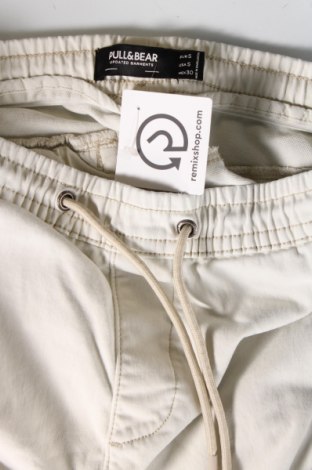 Pantaloni de bărbați Pull&Bear, Mărime S, Culoare Bej, Preț 39,95 Lei