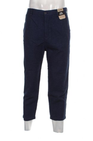 Pantaloni de bărbați Pull&Bear, Mărime M, Culoare Albastru, Preț 151,32 Lei