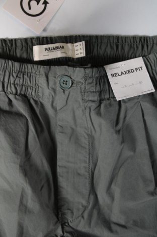 Ανδρικό παντελόνι Pull&Bear, Μέγεθος S, Χρώμα Πράσινο, Τιμή 11,19 €