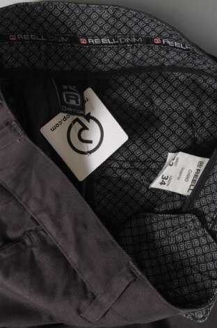 Ανδρικό παντελόνι Reell, Μέγεθος S, Χρώμα Γκρί, Τιμή 7,10 €