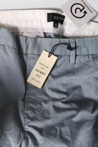 Pantaloni de bărbați River Island, Mărime M, Culoare Albastru, Preț 142,48 Lei