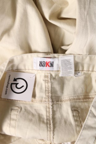 Мъжки панталон Roger Kent, Размер L, Цвят Бежов, Цена 14,35 лв.
