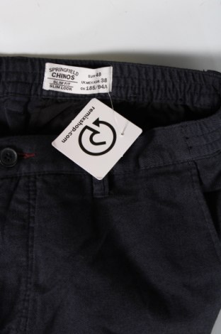 Pánské kalhoty  Springfield, Velikost L, Barva Modrá, Cena  270,00 Kč
