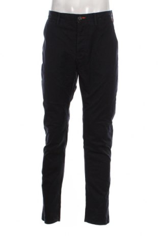 Мъжки панталон Superdry, Размер XL, Цвят Син, Цена 28,20 лв.
