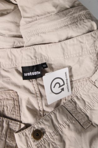 Ανδρικό παντελόνι Watson's, Μέγεθος L, Χρώμα  Μπέζ, Τιμή 25,36 €