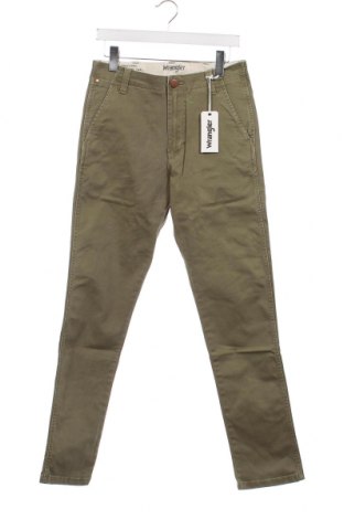 Мъжки панталон Wrangler, Размер S, Цвят Зелен, Цена 23,80 лв.