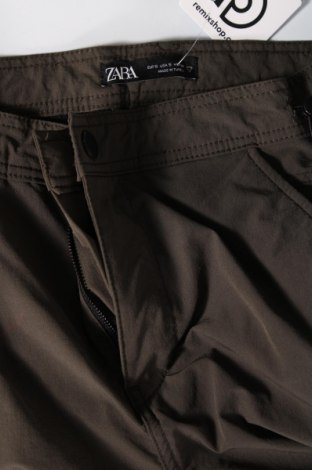 Мъжки панталон Zara, Размер S, Цвят Зелен, Цена 15,60 лв.