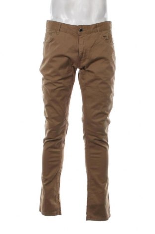 Мъжки панталон Zara Man, Размер L, Цвят Бежов, Цена 10,80 лв.