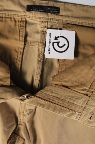 Ανδρικό παντελόνι Zara Man, Μέγεθος M, Χρώμα  Μπέζ, Τιμή 4,34 €