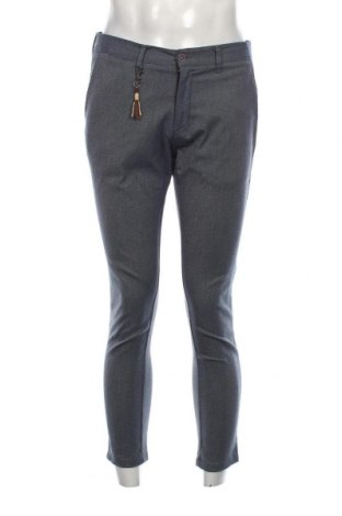 Мъжки панталон Zara Man, Размер M, Цвят Син, Цена 27,00 лв.
