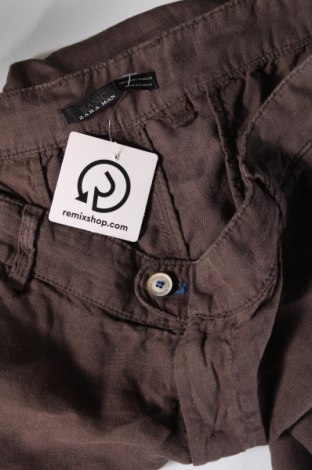 Мъжки панталон Zara Man, Размер L, Цвят Сив, Цена 16,00 лв.