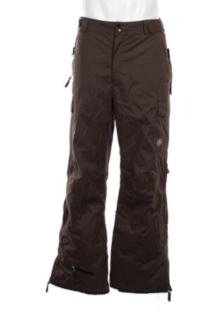 Pantaloni bărbătești pentru sporturi de iarnă, Mărime XL, Culoare Maro, Preț 123,36 Lei