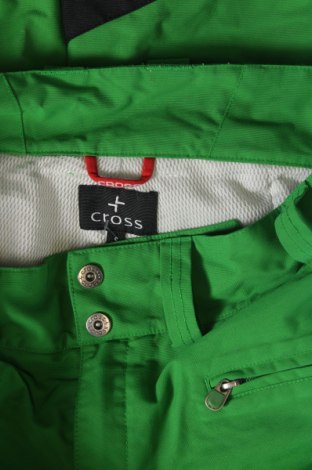 Мъжки панталон за зимни спортове Cross, Размер S, Цвят Зелен, Цена 37,50 лв.