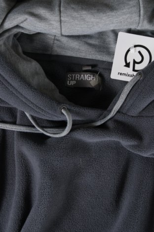 Ανδρικό φούτερ fleece Straight Up, Μέγεθος M, Χρώμα Γκρί, Τιμή 6,46 €