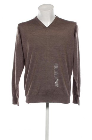 Ανδρικό πουλόβερ, Μέγεθος L, Χρώμα Καφέ, Τιμή 6,46 €