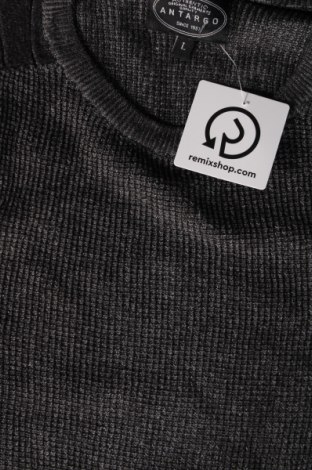 Ανδρικό πουλόβερ, Μέγεθος L, Χρώμα Γκρί, Τιμή 7,65 €