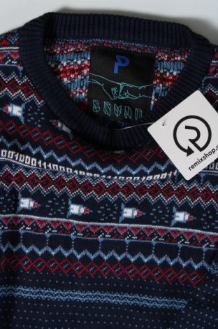 Ανδρικό πουλόβερ, Μέγεθος L, Χρώμα Μπλέ, Τιμή 9,69 €