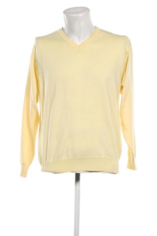 Мъжки пуловер Andrews, Размер M, Цвят Жълт, Цена 16,71 лв.